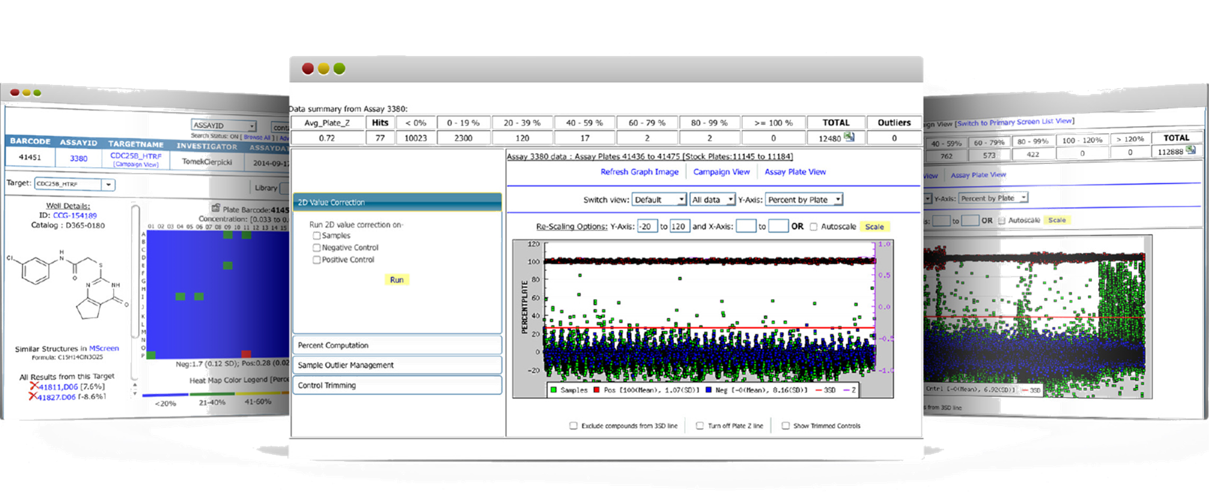 data analysis tools screenshot